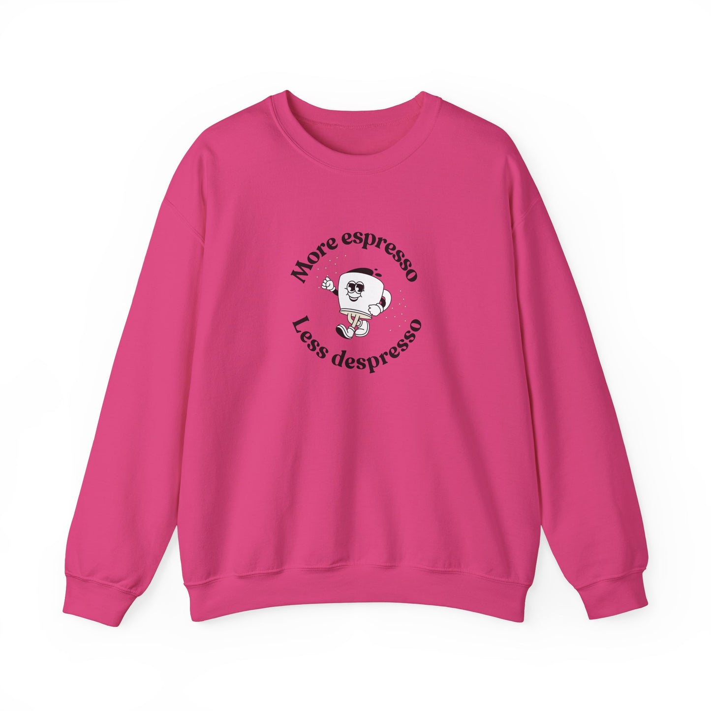 More Espresso, Less Depresso Crewneck Sweatshirt