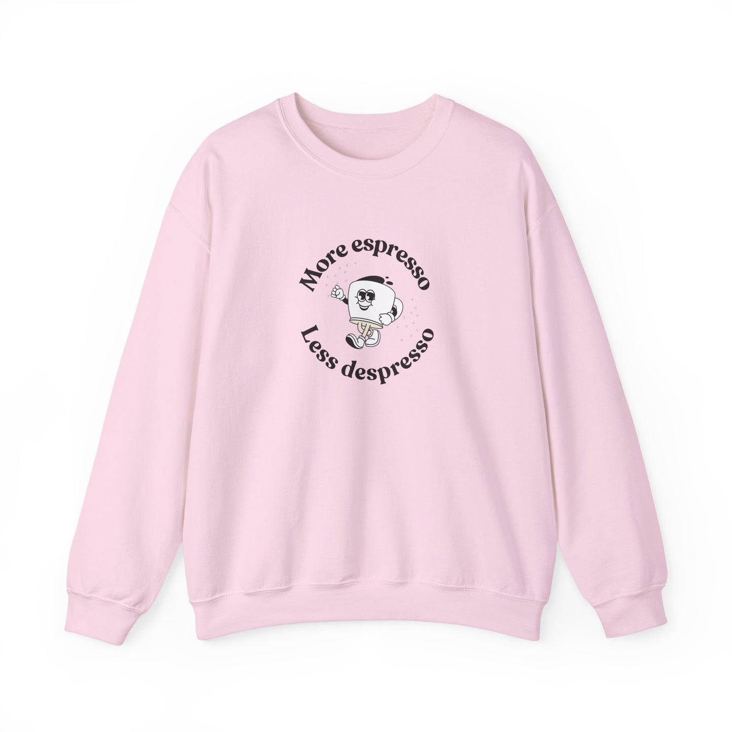 More Espresso, Less Depresso Crewneck Sweatshirt