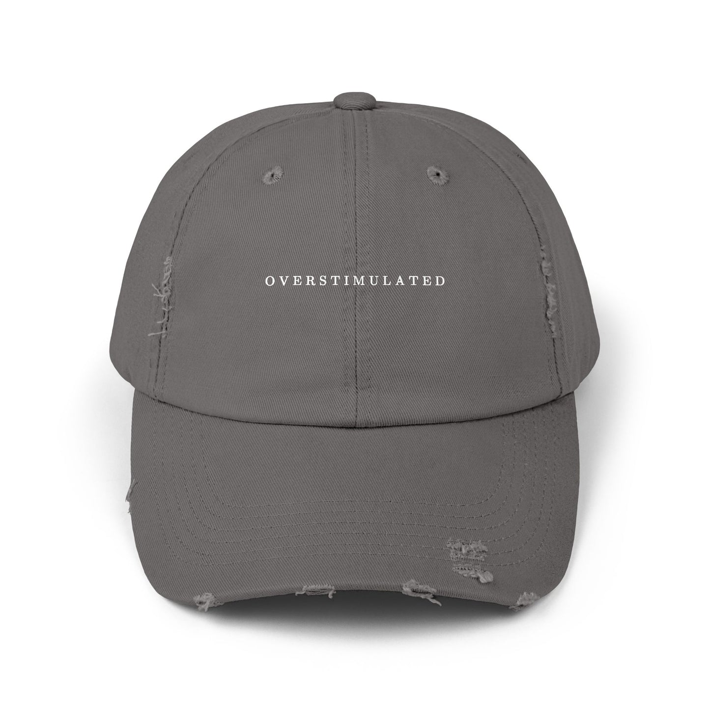 Overstimulated Distressed Cap