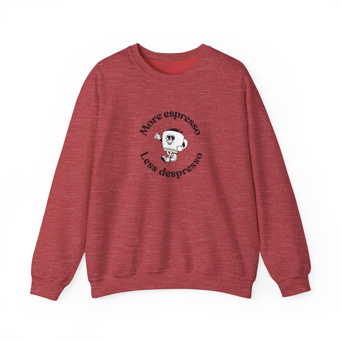 More Espresso, Less Depresso Crewneck Sweatshirt