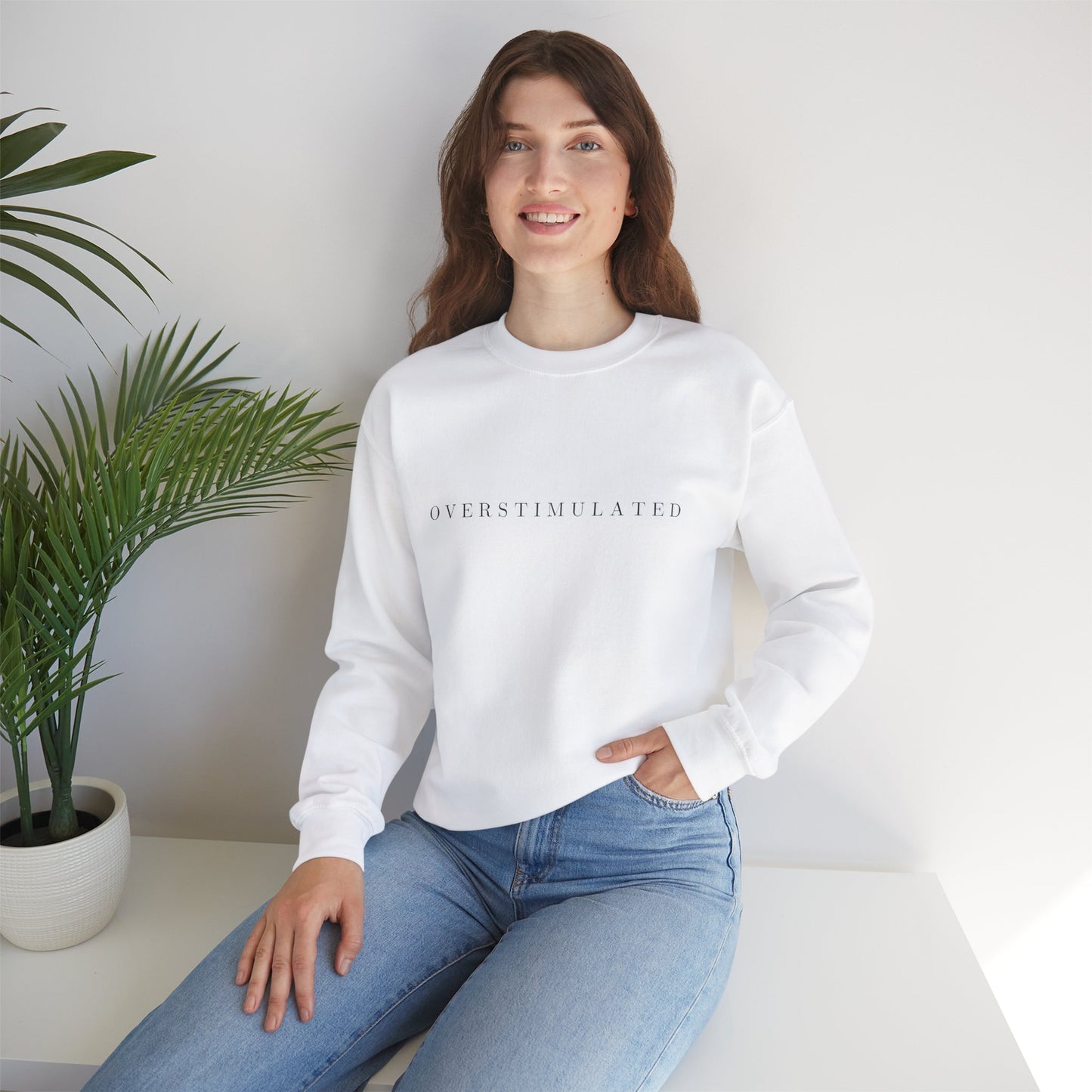 Overstimulated Crewneck Sweatshirt