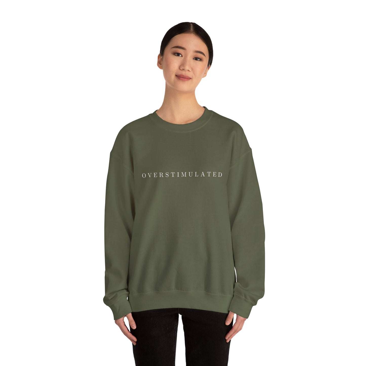 Overstimulated Crewneck Sweatshirt