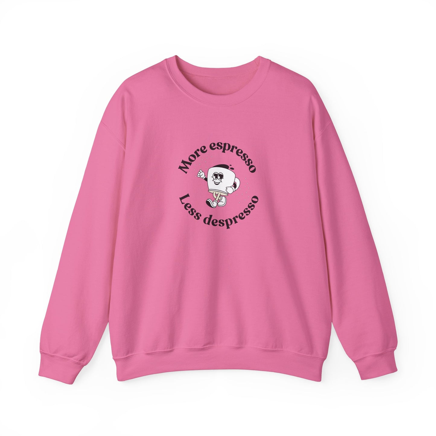 More Espresso, Less Depresso Crewneck Sweatshirt