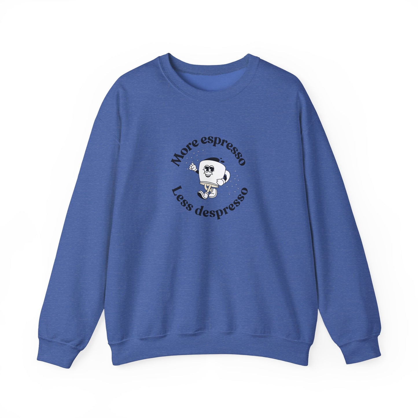 More Espresso, Less Depresso Crewneck Sweatshirt