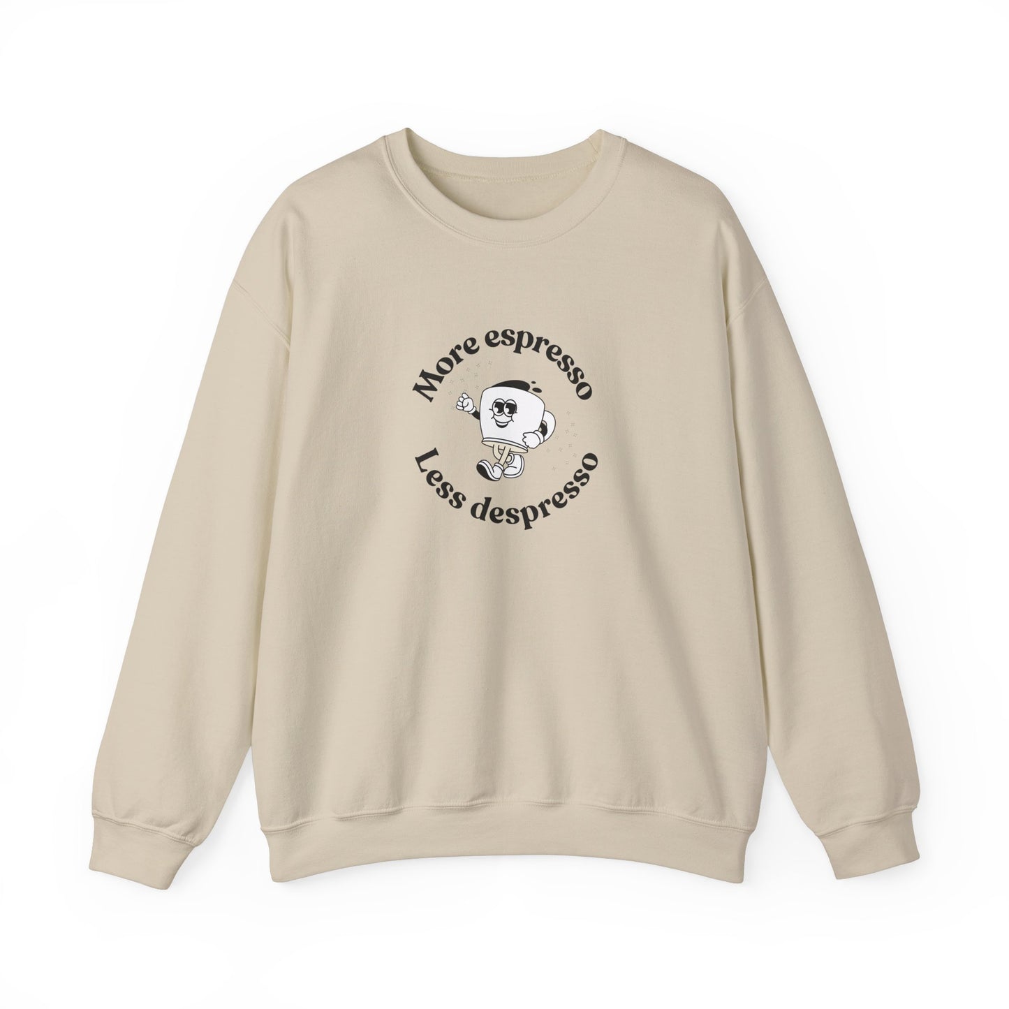More Espresso, Less Depresso Crewneck Sweatshirt